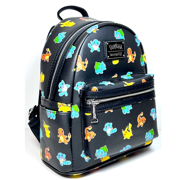 Loungefly Pokémon Starters exclusive mini backpack - Picture 5 of 7